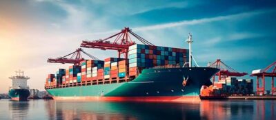 Транспортування завантаженого контейнера до порту